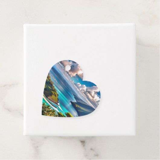 Tropenvibes Geschenkanhänger (Beispiel)