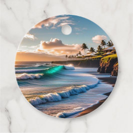 Tropenvibes Geschenkanhänger