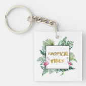 Tropenvibes Schlüsselanhänger (Vorderseite)