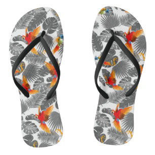 Tropenvögel Badesandalen