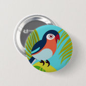 Tropenvogel Button (Vorne & Hinten)