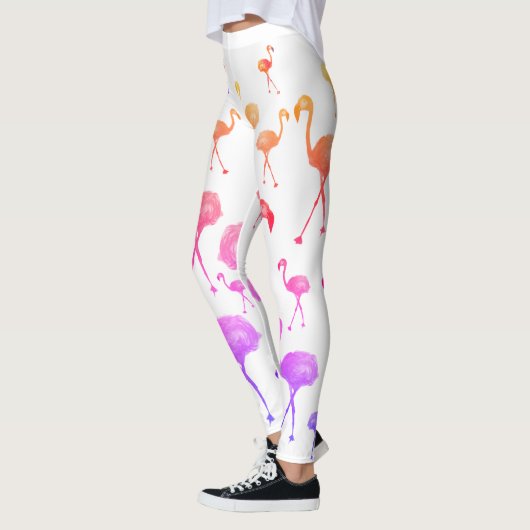 Tropenvögel , Flamingo-Leggings Leggings (Links)