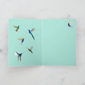 Tropenvögel Karte (Innenseite)