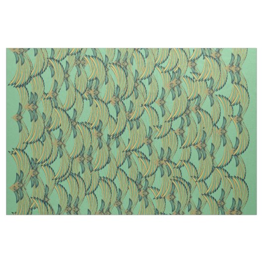 Tropenvögel Stoff (Yard (91,4 cm))