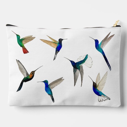 Tropenvögel Zubehörtasche (Rückseite)