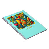 Tropenvogelhelle Notizblock (Rechte Seite)