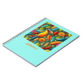 Tropenvogelhelle Notizblock (Linke Seite)