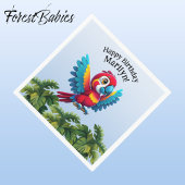 Tropenwald Dschungel Macaw Safari Parrot Bird Serviette