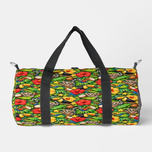 Tropenwald-Explorer-Tragetasche Duffle Bag (Vorderseite)