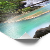 Tropenwald Fotodruck (Ecke)