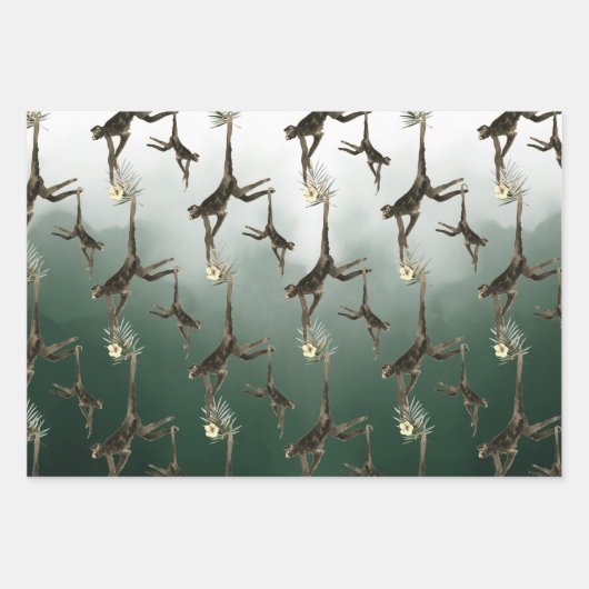 Tropenwald Geschenkpapier Set (Vorderseite 2)