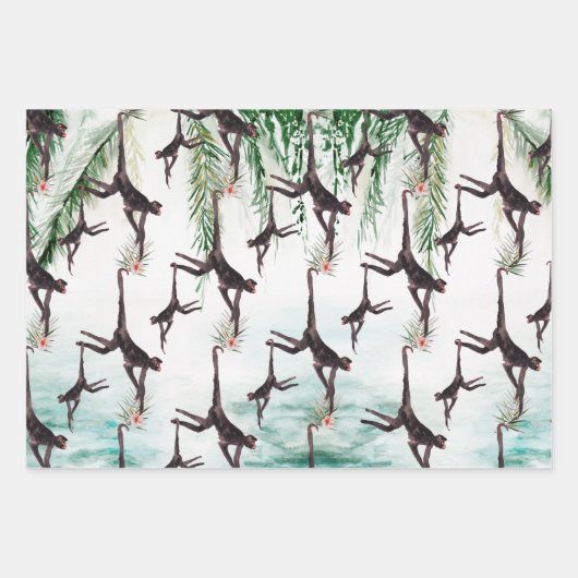 Tropenwald Geschenkpapier Set (Vorderseite)