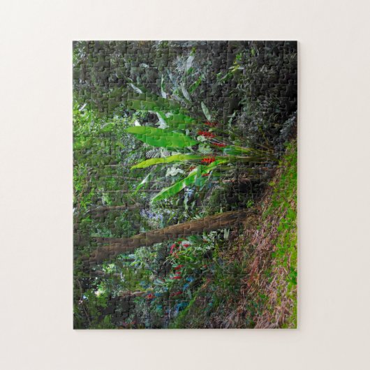 Tropenwald Grenada Karibik. Puzzle (Vertikal)