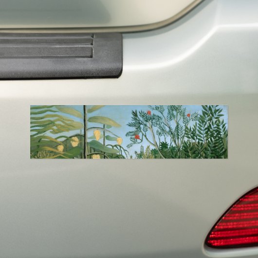 Tropenwald, Henri Rousseau Autoaufkleber (Auf Auto)