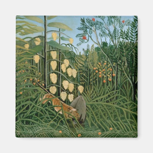 Tropenwald, Henri Rousseau Magnet (Vorne)