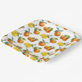 Tropenwald Pappteller (Gewinkelt)