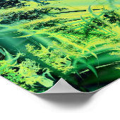 Tropenwärme Poster (Ecke)