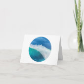 Tropenwelle Dankeskarte (Vorderseite)