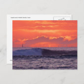 Tropenwellen Postkarte (Vorne/Hinten)