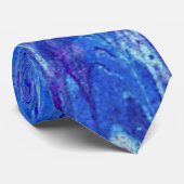 Tropfblau Lava Krawatte (Gerollt)