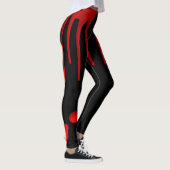 Tropfblut auf schwarz leggings (Rechts)