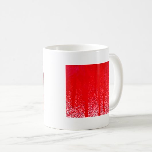Tropfblut Kaffeetasse (VorderseiteRechts)