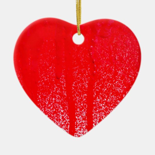 Tropfblut Keramikornament (Vorne)