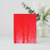 Tropfblut Postkarte (Stehend Vorderseite)