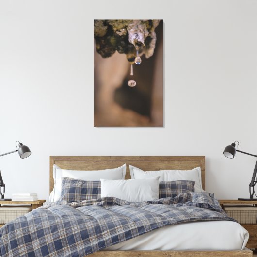 Tröpfchen Leinwanddruck (Insitu (Schlafzimmer))
