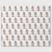 Tropfeis Geschenkpapier (Flach)