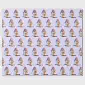 Tropfeis Geschenkpapier (Flach)