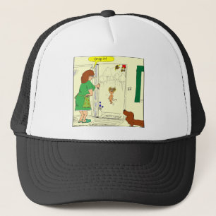 Tropfen 355 es Cartoon Truckerkappe