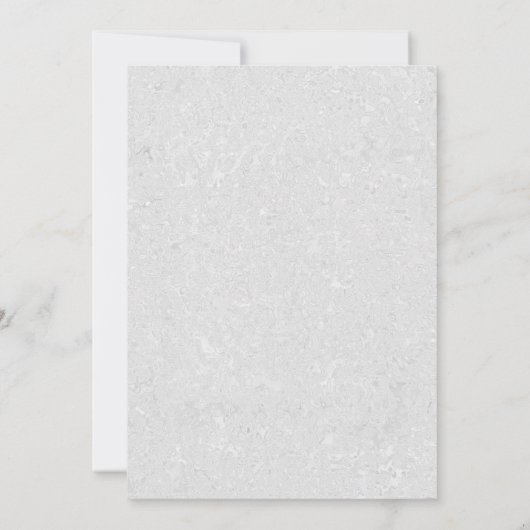 Tropfen aus dem Schwarzen Glitzer - Schneeflocken  Einladung (Rückseite)