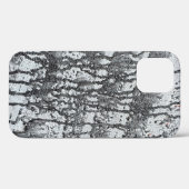 Tropfen aus schwarzem Beton Case-Mate iPhone Hülle (Rückseite (Horizontal))