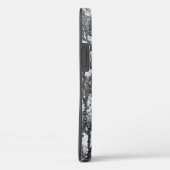 Tropfen aus schwarzem Beton Case-Mate iPhone Hülle (Rückseite / Rechts)