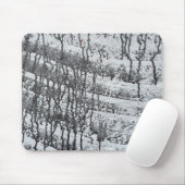 Tropfen aus schwarzem Beton Mousepad (Mit Mouse)