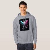 Tropfen Baseball Bat Magic - Neon Splash Zuhause P Hoodie (Vorne ganz)