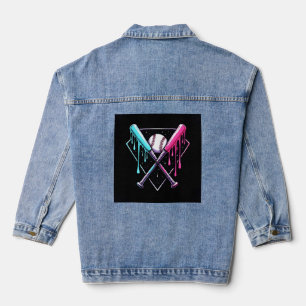 Tropfen Baseball Bat Magic - Neon Splash Zuhause P Jeansjacke
