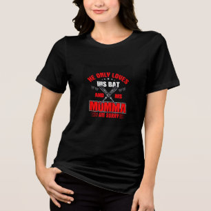 Tropfen Boys Baseball Bat and Tri-Blend Shirt