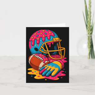 Tropfen Boys Football Ice Creme Sprinkle Res Karte