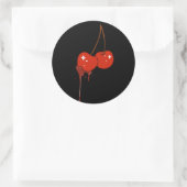 Tropfen Cherry Sticker (Tasche)