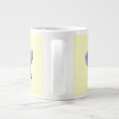 Tropfen Daffodil Blue Tasse (Rückseite)