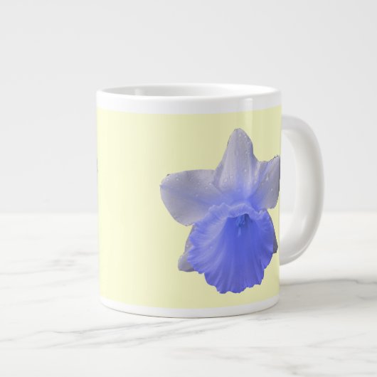 Tropfen Daffodil Blue Tasse (Vorderseite Rechts)