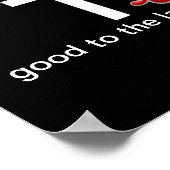 Tropfen des Blutes gotGod316.com Poster (Ecke)
