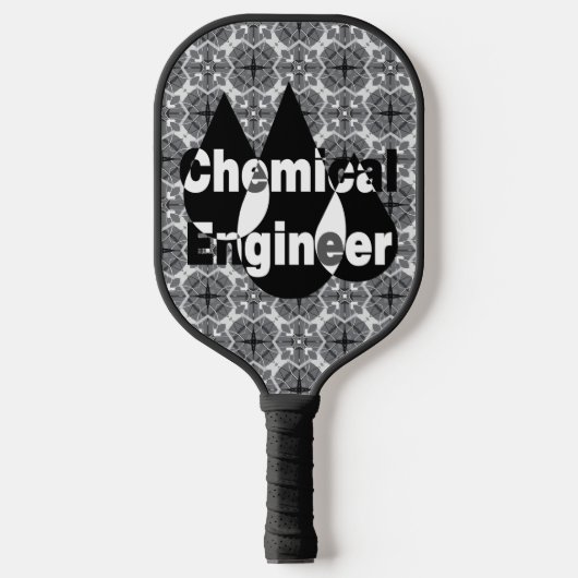 Tropfen des Chemieingenieurs Pickleball Schläger (Vorderseite)