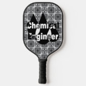 Tropfen des Chemieingenieurs Pickleball Schläger (Rückseite)