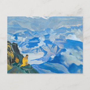 Tropfen des Lebens, 1924 von Nicholas Roerich Postkarte
