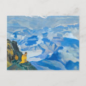 Tropfen des Lebens, 1924 von Nicholas Roerich Postkarte (Vorderseite)