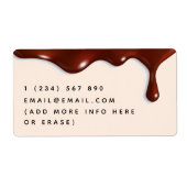 Tropfen-Dripping-Chocolatier-Benutzerdefinierte In (Vorne)