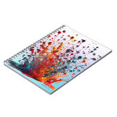 TROPFEN DROP SPRITZER NOTIZBLOCK (Linke Seite)